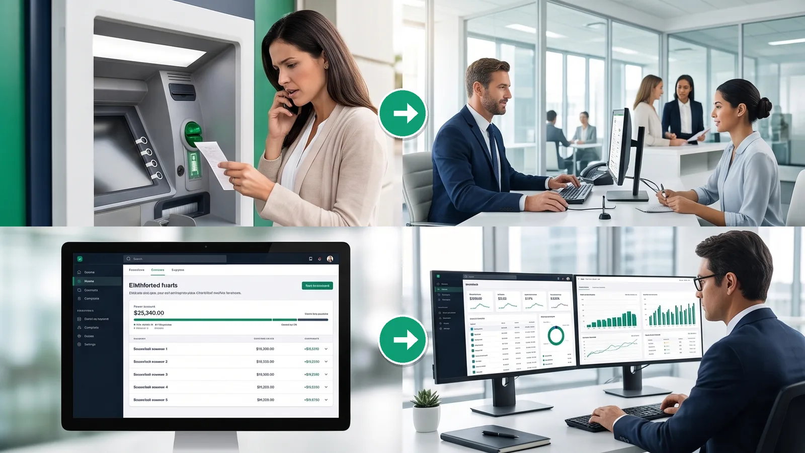 AI for banks, ATM operators and asset managers.